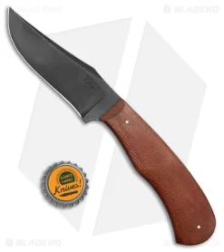 15:58 Knife Co. Revere Fixed Blade Knife Natural Micarta (4" Black SW) -Knife Shop 15 58 Knife Co Revere Fixed Blade Natural Micarta Black SW BHQ 177765 jr bottlecap