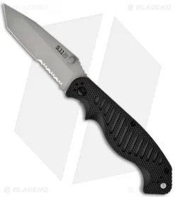 5.11 Tactical 5.11 CS1 Knife Tanto Counter Strike Folding Knife (3.75" Bead Blast Serr)