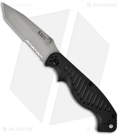5.11 Tactical 5.11 CS1 Knife Tanto Counter Strike Folding Knife (3.75" Bead Blast Serr) 1 5.11 Tactical 5.11 CS1 Knife Tanto Counter Strike Folding Knife (3.75" Bead Blast Serr)