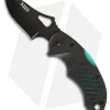 5.11 Tactical DTP Lock Back Knife Black/Blue FRN (2.85" Black)