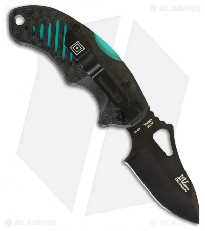 5.11 Tactical DTP Lock Back Knife Black/Blue FRN (2.85" Black) 2 5.11 Tactical DTP Lock Back Knife Black/Blue FRN (2.85" Black) - Image 2
