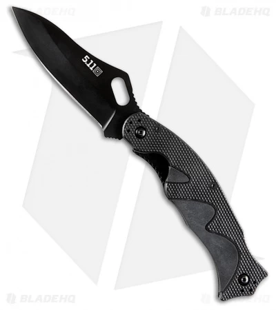 5.11 Tactical Double Duty Quick Fix Liner Lock Knife Black FRN (3.75" Black) 1 5.11 Tactical Double Duty Quick Fix Liner Lock Knife Black FRN (3.75" Black)
