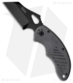 5.11 Tactical Wharn For Duty Liner Lock Knife Gray FRN (2.875" Black) 51061
