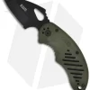 5.11 Tactical DRT Spear Point Liner Lock Knife Green FRN (2.625" Black) 51057