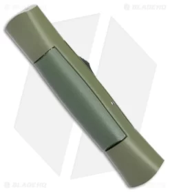 AKC 007 Concord NATO Military OTF Automatic Knife OD Green (2.75" Satin Flat) -Knife Shop AKC 007 Concord NATO Military OTF Auto OD Green Satin Flat BHQ 173565 jr side