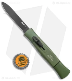 AKC 077 Concord OTF Automatic Knife NATO Military Green (3.25" Black Flat) 7 AKC 077 Concord OTF Automatic Knife NATO Military Green (3.25" Black Flat) -Knife Shop AKC 077 Concord OTF Auto NATO Military Green Black Flat BHQ 50796 jr bottlecap