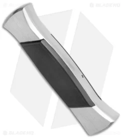 AKC 777 Blackfinger Dagger OTF Automatic Knife Brushed (3.4" Black) -Knife Shop AKC 777 Blackfinger Dagger OTF Auto Brushed Black BHQ 138853 jr side