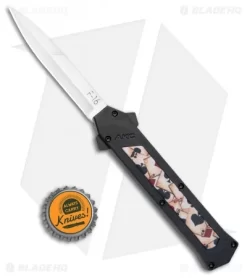 AKC F-16 Bayonet D/A OTF Automatic Knife Ace Playing Cards Inlay (3.3" Satin ) 7 AKC F-16 Bayonet D/A OTF Automatic Knife Ace Playing Cards Inlay (3.3" Satin ) -Knife Shop AKC F 16 Bayo DA OTF Auto Ace Playing Cards Inlay Satin BHQ 106222 jr bottlecap