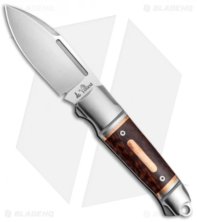 Andre De Villiers Custom Impi Slip Joint Knife Rosewood/Copper (3" Satin) AdV 1 Andre De Villiers Custom Impi Slip Joint Knife Rosewood/Copper (3" Satin) AdV