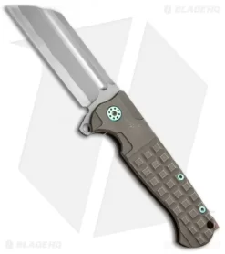 Andre De Villiers Classic Butcher Knife Bronze Knurled (4" BB Hamon) AdV