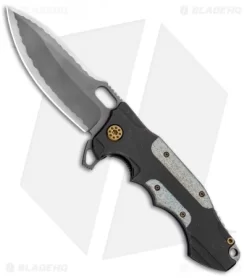 Andre De Villiers Custom Hummer Flipper Knife Holographic (4.25" Two-Tone) AdV