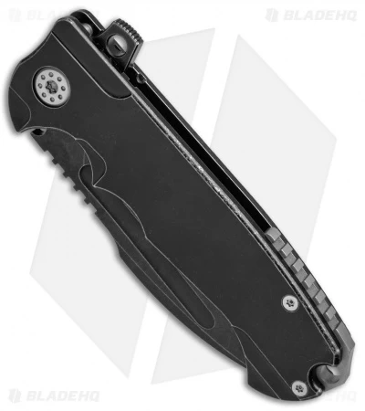 Andre De Villiers Harpoon F17 Knife Black Ti (3.875" Black) AdV 2 Andre De Villiers Harpoon F17 Knife Black Ti (3.875" Black) AdV - Image 2