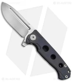 Andre De Villiers Pathfinder Mini Knife 3D Blue SW Ti (3.2" Satin) AdV