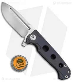 Andre De Villiers Pathfinder Mini Knife 3D Blue SW Ti (3.2" Satin) AdV -Knife Shop Andre de Villiers Pathfinder Mini 3D Ti Blue SW BHQ 68325 jr bottlecap