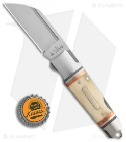 Andre De Villiers Pocket Butcher Lockback Knife Bone W/ Clip (2.9" Satin) AdV 7 Andre De Villiers Pocket Butcher Lockback Knife Bone W/ Clip (2.9" Satin) AdV -Knife Shop Andre de Villiers Pocket Butcher Lockback bone clip satin BHQ 83548 er bottlecap