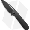 Artisan Cutlery Arion Frame Lock Knife Black Titanium (3.6" Black 20CV)