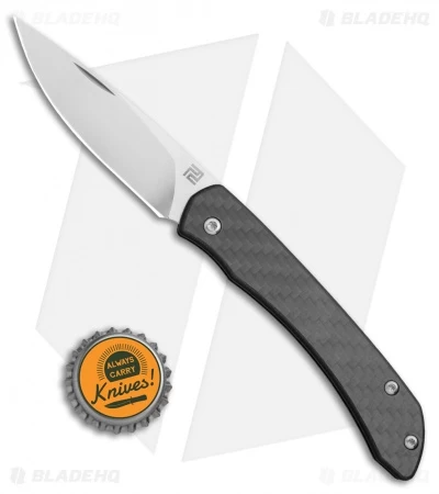 Artisan Cutlery Biome Slip Joint Knife Carbon Fiber/G-10 (2.8" SW) 1840P-CF 4 Artisan Cutlery Biome Slip Joint Knife Carbon Fiber/G-10 (2.8" SW) 1840P-CF - Image 4