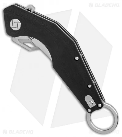 Artisan Cutlery Cobra Liner Lock Knife Black G-10 (3.5" Satin) 3 Artisan Cutlery Cobra Liner Lock Knife Black G-10 (3.5" Satin) - Image 3