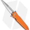 Artisan Cutlery Hornet Liner Lock Knife Orange G-10 (3.54" Satin D2)