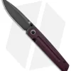 Artisan Cutlery Sirius Liner Lock Knife Purple Micarta (3.5"Black S35VN)