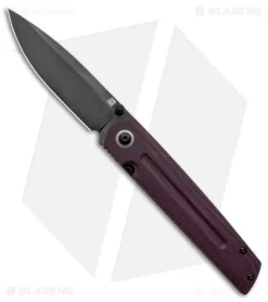 Artisan Cutlery Sirius Liner Lock Knife Purple Micarta (3.5"Black S35VN)