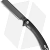 Artisan Cutlery Small Orthodox Liner Lock Knife Black G-10 (2.75" Black)
