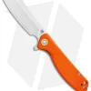 Artisan Cutlery Small Tomahawk Liner Lock Knife Orange G-10 (3" Stonewash)