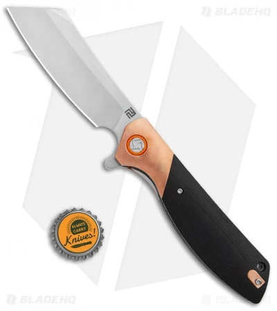 Artisan Cutlery Tomahawk Liner Lock Knife Copper/G-10 (3.8" Stonewash) 1815P-CG4 4 Artisan Cutlery Tomahawk Liner Lock Knife Copper/G-10 (3.8" Stonewash) 1815P-CG4 - Image 4