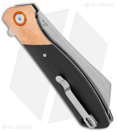 Artisan Cutlery Tomahawk Liner Lock Knife Copper/G-10 (3.8" Stonewash) 1815P-CG4 3 Artisan Cutlery Tomahawk Liner Lock Knife Copper/G-10 (3.8" Stonewash) 1815P-CG4 - Image 3