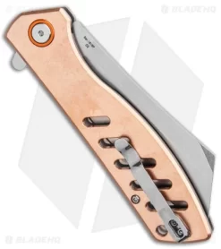 Artisan Cutlery Tomahawk Liner Lock Knife Copper (3.8" Stonewash) 1815P-CA 6 Artisan Cutlery Tomahawk Liner Lock Knife Copper (3.8" Stonewash) 1815P-CA -Knife Shop Artisan Cutlery Tomahawk Liner Lock Knife Copper Stonewash 1815P CA BHQ 105164 kp back