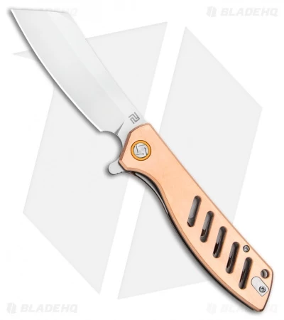 Artisan Cutlery Tomahawk Liner Lock Knife Copper (3.8" Stonewash) 1815P-CA 1 Artisan Cutlery Tomahawk Liner Lock Knife Copper (3.8" Stonewash) 1815P-CA