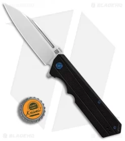 Artisan Cutlery Littoral Liner Lock Knife Black G-10 (3.75" Stonewash) 7 Artisan Cutlery Littoral Liner Lock Knife Black G-10 (3.75" Stonewash) -Knife Shop Artisan Littoral Black G10 D2 BHQ 85003 er bottlecap