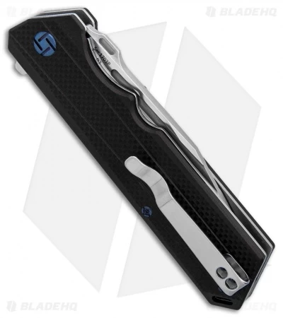 Artisan Cutlery Littoral Liner Lock Knife Black G-10 (3.75" Stonewash) 2 Artisan Cutlery Littoral Liner Lock Knife Black G-10 (3.75" Stonewash) - Image 2