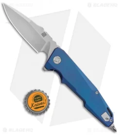 Artisan Cutlery Predator Frame Lock Knife Blue Titanium (3.75" SW) 1706G-BU 7 Artisan Cutlery Predator Frame Lock Knife Blue Titanium (3.75" SW) 1706G-BU -Knife Shop Artisan Predator Blue Ti S35VN 1706GBU BHQ 85008 jr bottlecap