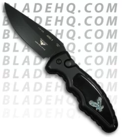 Paragon Custom Buffalo-Pearl ATKO 8 Automatic Knife (3.5" Plain)