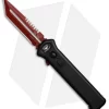 Paragon PARA-X Tanto Blood Line Automatic Smooth Black (3.6" Red Serr)