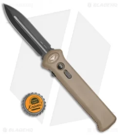 Paragon PARA-XD Dagger OTF Automatic Knife FDE (3.5" Black) -Knife Shop Asheville Steel Paragon PARA XD Dagger OTF FDE Black PARA XD SP DE CB BHQ 78136 jr bottlecap