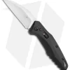 Bear OPS Bold Action XVII Automatic Knife Black Aluminum (2.8" Satin)