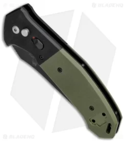 Knife Shop -Knife Shop Bear OPS Bold Action V Tanto Black Green G 10 Black 33021 BHQ 51650 jr spine