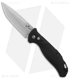 Bear OPS Bold Action XI Automatic Knife Black G-10 (3.25" Bead Blast)