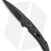 Bear OPS Bold Action XVI Automatic Knife Black Aluminum (2.8" Black)