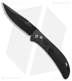 Bear OPS Bold Action IX Automatic Knife Black G-10/ Carbon Fiber (2.8" Black)
