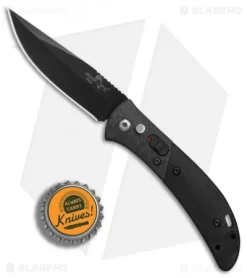 Bear OPS Bold Action IX Automatic Knife Black G-10/ Carbon Fiber (2.8" Black) -Knife Shop Bear Ops Bold Action IX Black G10 CF black BHQ 82571 er bottlecap