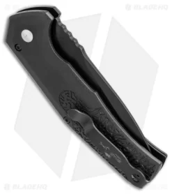 Bear Ops Bold Action VI Automatic Knife Black (3.25" Black) AC-600-B7-B 5 Bear Ops Bold Action VI Automatic Knife Black (3.25" Black) AC-600-B7-B -Knife Shop Bear ops AC 600 B7 B black black 333023 BHQ 51578 er side jr