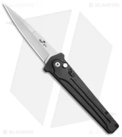 Bear Ops Bold Action III Automatic Knife (3.75" Bead Blast) AC-350-AIBK-S