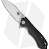 Bestech Knives Beluga Liner Lock Knife Black G-10 (3" Satin D2) BG11D-2