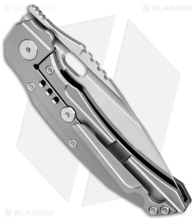 Bestech Knives Exploit Frame Lock Gray Carbon Fiber/ Titanium (3.5" Satin) 3 Bestech Knives Exploit Frame Lock Gray Carbon Fiber/ Titanium (3.5" Satin) - Image 3