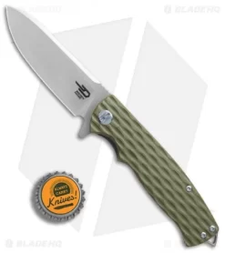 Bestech Knives Grampus Liner Lock Knife OD Green G-10 (3.5" Satin) -Knife Shop Bestech Knives Grampus OD Green G10 Satin BHQ 76815 er bottlecap