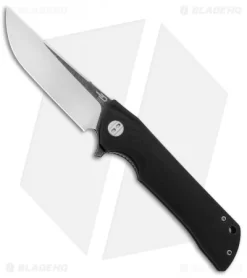 Bestech Knives Paladin Liner Lock Knife Black G-10 (3.6" Two-Tone) BG13A-2
