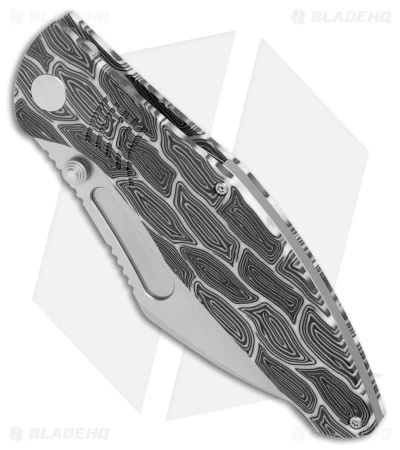 Bestech Knives Lockness Folding Knife Black/White G-10 (3.9" SW M390) 2 Bestech Knives Lockness Folding Knife Black/White G-10 (3.9" SW M390) - Image 2